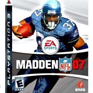 50. MADDEN NFL 07 PlayStstion 3 Video Game